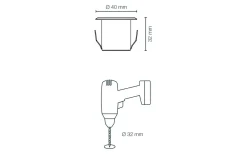 Decklights Led|Lightson Garden Plug & Play<Lightson Dexter Decklight 1-pack LED 3000K 0,5W Aluminium