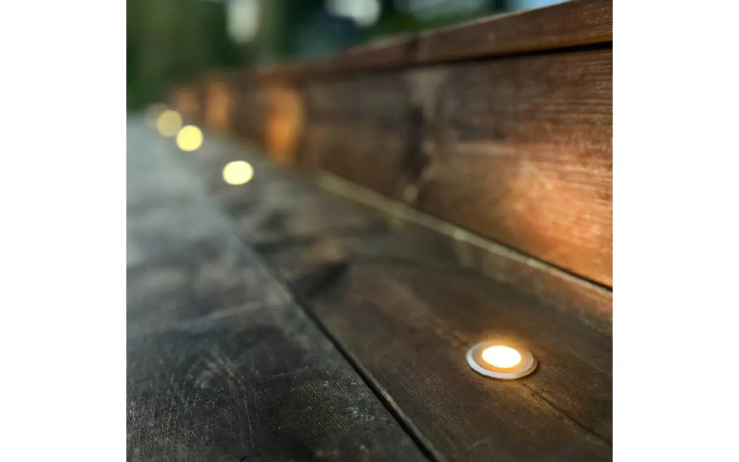 Lightson Dexter Decklight 5-pack LED 3000K 5x0,5W Aluminium* Decklights Led|Lightson Garden Plug & Play