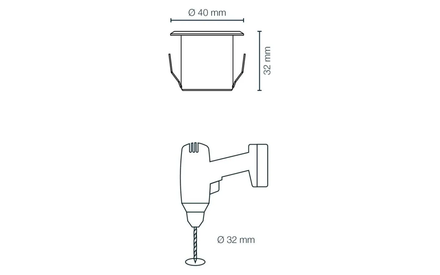 Lightson Dexter Decklight 5-pack LED 3000K 5x0,5W Aluminium* Decklights Led|Lightson Garden Plug & Play