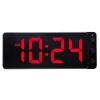 NeXtime Digital Väggklocka/Bordsklocka 27 cm Svart/Röd* Bordsklockor|Väggklockor