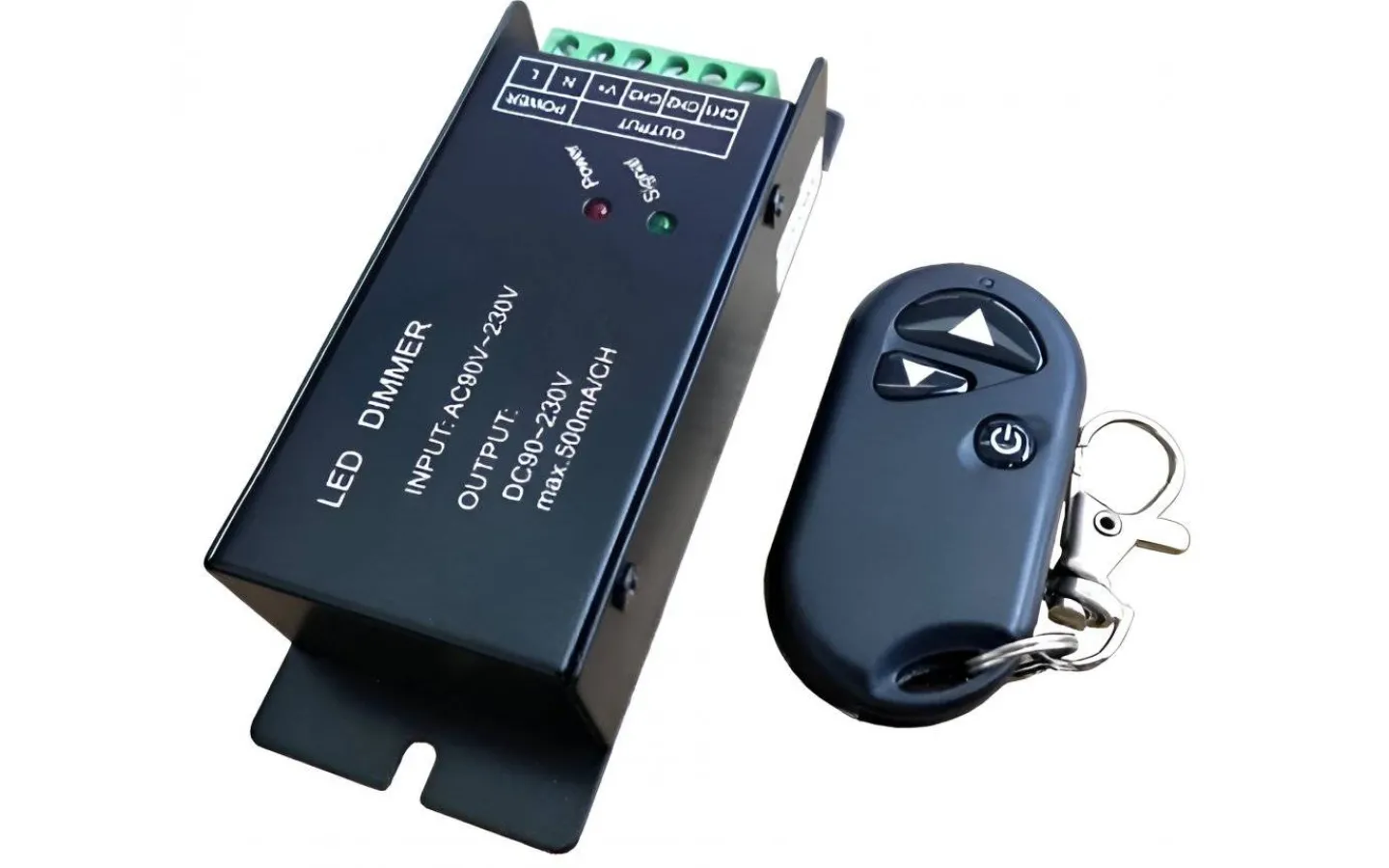 230V Led Slinga|230V Led Slinga<TeraLite LED Dimmer med fjärrkontroll för 230V LED STRIP
