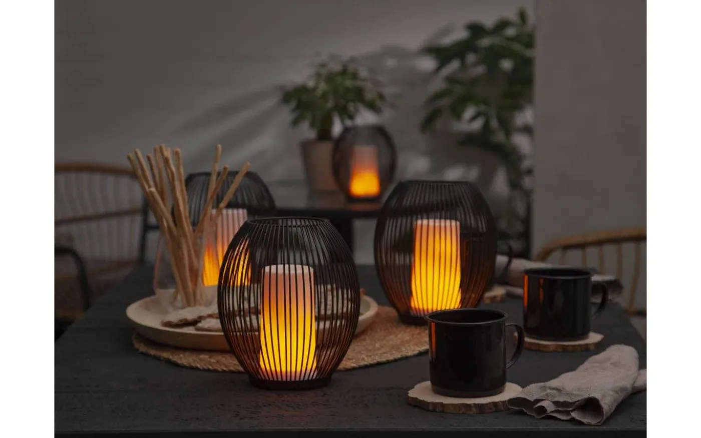 Diner Uppladdningsbara Blockljus 5-pack START