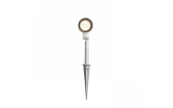 Rendl Direzza Markspot på spjut Silvergrå 230V GU10 IP54* Markbelysning