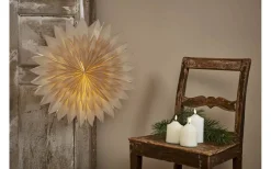 Exklusiva Pappersstjärnor|Visa Alla Julstjärnor<Star Trading Dis Julstjärna 50cm Beige