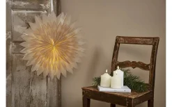 Exklusiva Pappersstjärnor|Visa Alla Julstjärnor<Star Trading Dis Julstjärna 50cm Beige