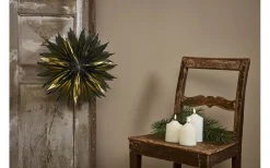 Star Trading Dis Julstjärna 40cm Grön* Exklusiva Pappersstjärnor|Visa Alla Julstjärnor