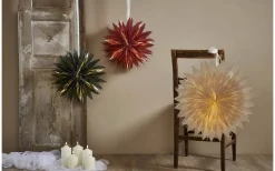 Star Trading Dis Julstjärna 40cm Grön* Exklusiva Pappersstjärnor|Visa Alla Julstjärnor