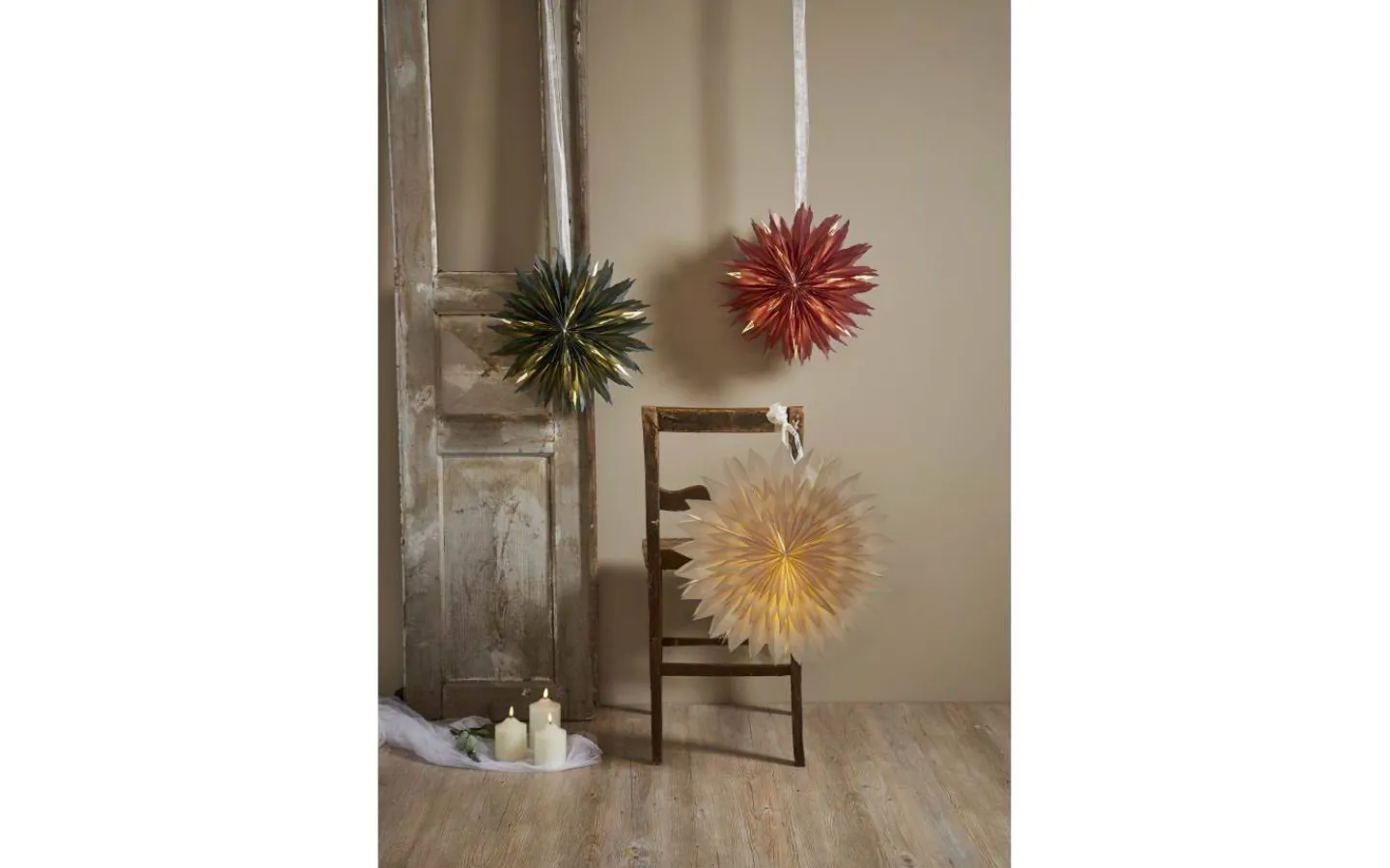 Star Trading Dis Julstjärna 40cm Grön* Exklusiva Pappersstjärnor|Visa Alla Julstjärnor