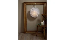 Dis Julstjärna 50cm Vit