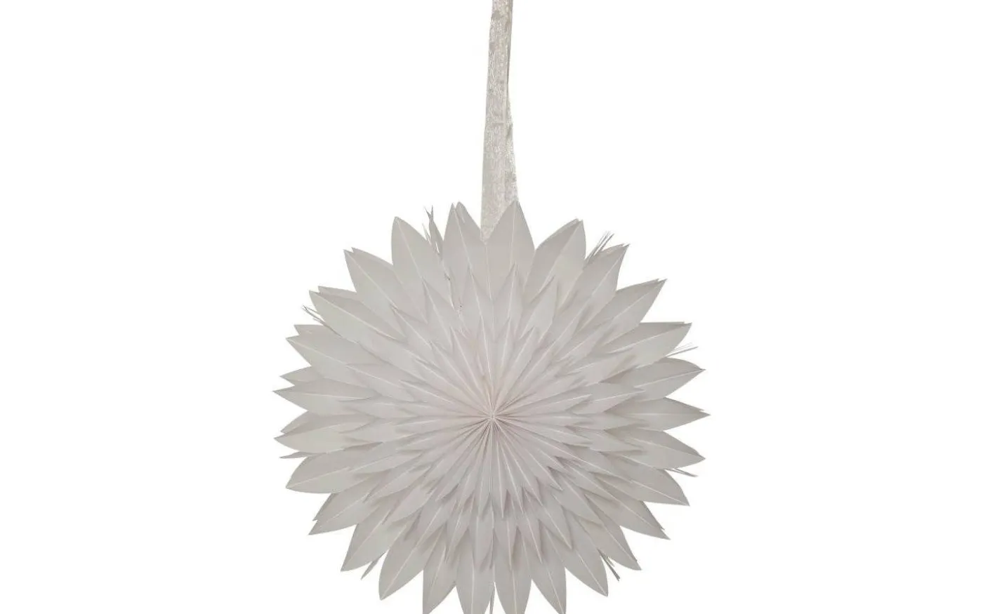 Dis Julstjärna 50cm Vit