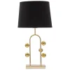 Mauro Ferretti Disco Bordslampa 61cm Guld/Svart* Bordslampor