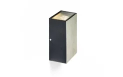 Rendl Dixie Vägglampa LED 3000K 2x5W Svart IP54* Upp & Nedljus Lampor|Vägglampor Utomhus