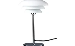 Bordslampor<Dyberg Larsen DL20 Bordslampa 30cm Opal/Krom