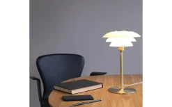 DL20 Bordslampa 30cm Opal/Mässing