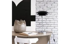 DL31 Bordslampa 50cm Svart/Krom