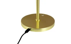 Uppladdningsbara Lampor Inomhus|Bordslampor<Dyberg Larsen DL20 Uppladdningsbar Bordslampa 30cm LED 3000K 1,5W Opal/Mässing