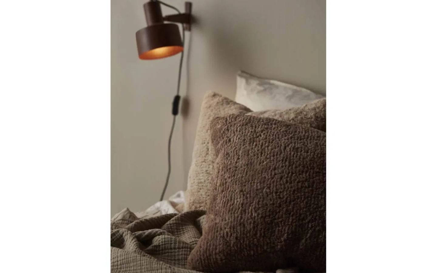 Kuddfodral<Svanefors Dolly Kuddfodral 45x45cm Nougat