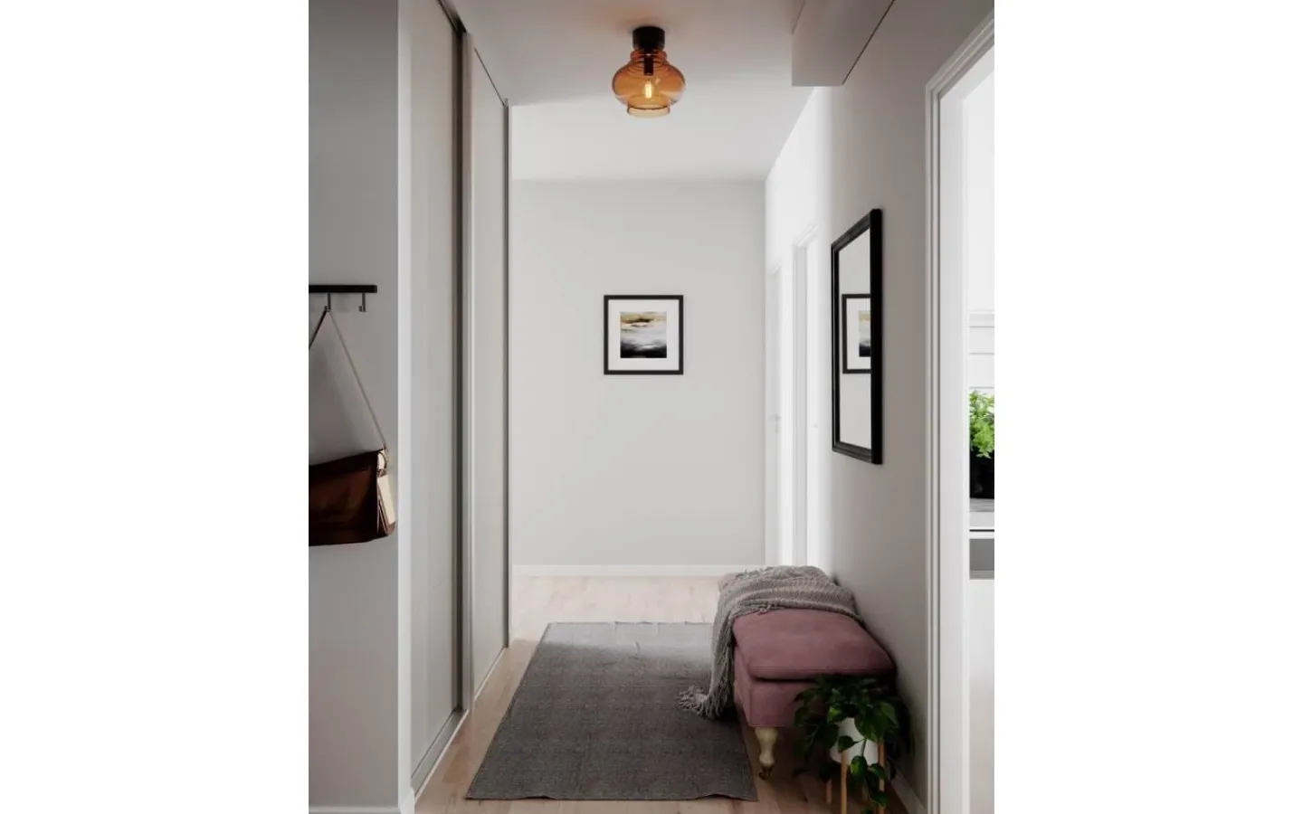 By Rydens Dolores Plafond 30cm Konjak* Plafonder