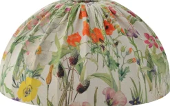 Hallbergs Dome Wildflower Lampskärm Ø35cm Natur* Mönstrade Lampskärmar