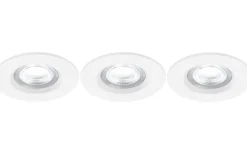 Nordlux Don Spotlight Smart Light CCT + RGB IP65 Vit 3-Pack* Nordlux Smart Light|Infällda Spotlights Badrum
