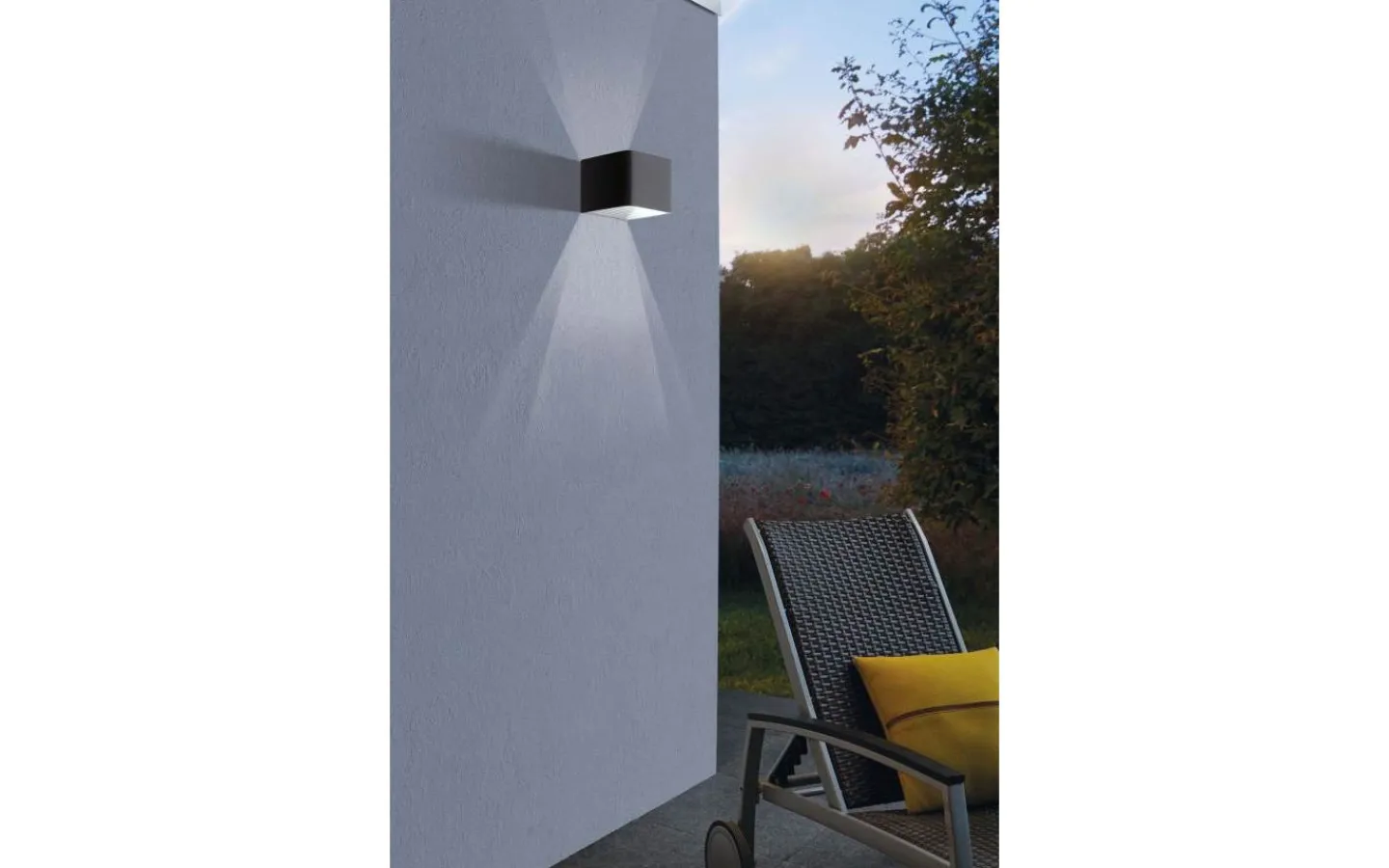 Eglo Doninni Fasadlampa LED 3000K 6,2W Antracit* Upp & Nedljus Lampor|Vägglampor Utomhus