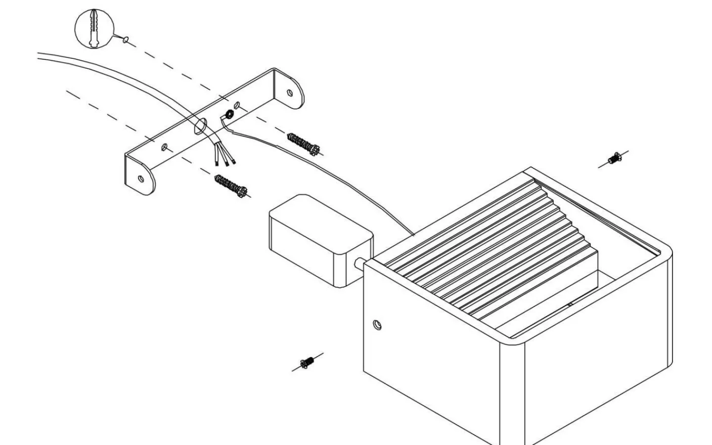 Eglo Doninni Fasadlampa LED 3000K 6,2W Antracit* Upp & Nedljus Lampor|Vägglampor Utomhus