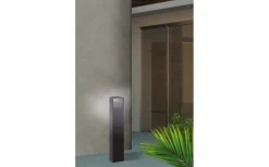 Pollare & Grindlyktor<Eglo Doninni Pollare 80cm LED 3000K 6,2W Antracit IP65