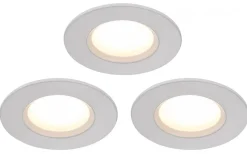 230V Led Spotlights<Nordlux Dorado Spotlight 3-pack LED 2700K 345lm 4,7W IP65 Vit