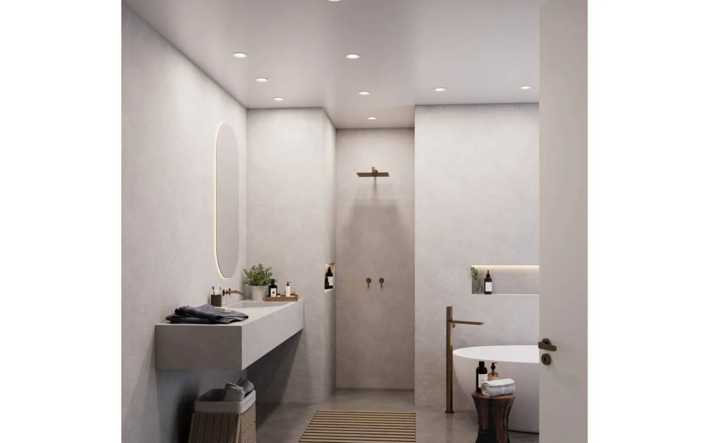 230V Led Spotlights<Nordlux Dorado Spotlight 3-pack LED 2700K 345lm 4,7W IP65 Vit