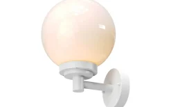 Vägglyktor|Vägglampor Utomhus<Llitt Doro Vägglampa E27 Vit IP44