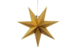 Star Trading Dot Julstjärna 54cm Guld* Visa Alla Julstjärnor|Julstjärnor Med Sladd