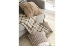 Svanefors Dotty Kuddfodral 45x45cm Iskaffe* Kuddfodral