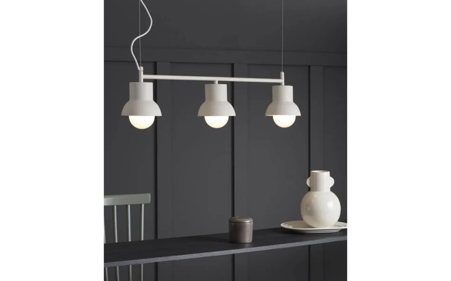 Kök & Matplats|Avlånga Taklampor<CO Bankeryd Down Taklampa 82cm 3L Beige