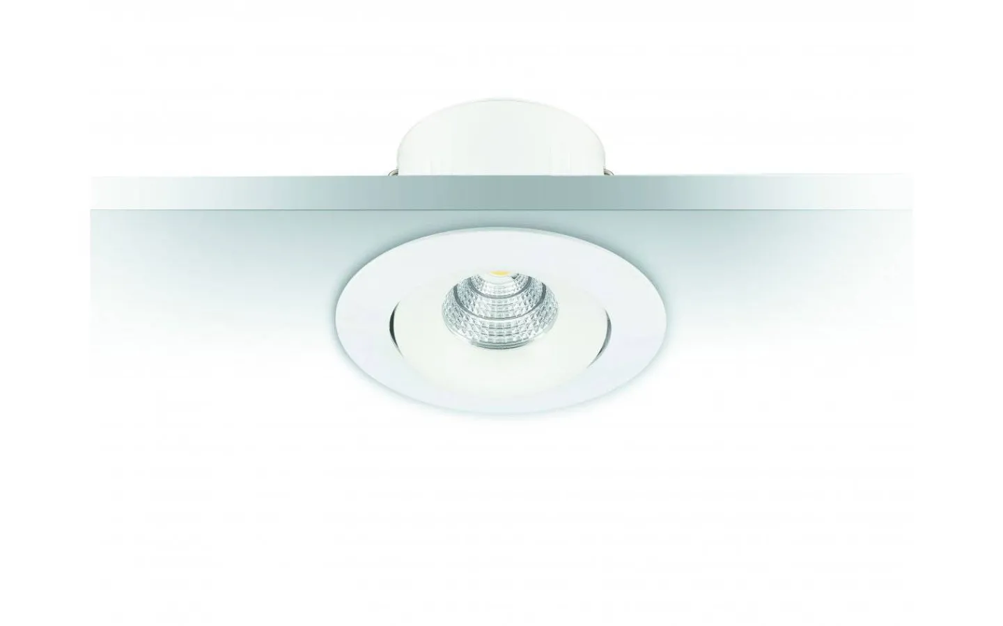 Malmbergs Downlight MD-70 NXT CCT, 630 lm, 2700/3000/4000K, 230V, IP44* Downlights, Spotlight