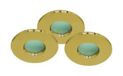 Malmbergs Downlightset, 12V, MD-54S, Mässing, IP44* Downlights, Spotlight