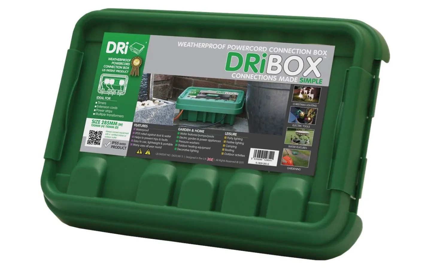 Grendosor & Förlängningskablar|Reservglas Och Reservdelar<Star Trading DRiBOX för skydd av grenkontakter utomhus