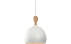 Dueodde Fönsterlampa Ø18cm Vit/Ek