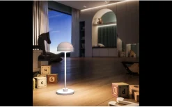 Allmänbelysning|Uppladdningsbara Lampor Utomhus<Ubiqua Lighting Duplo Batterilampa 27cm 2700/3000K Corten IP54