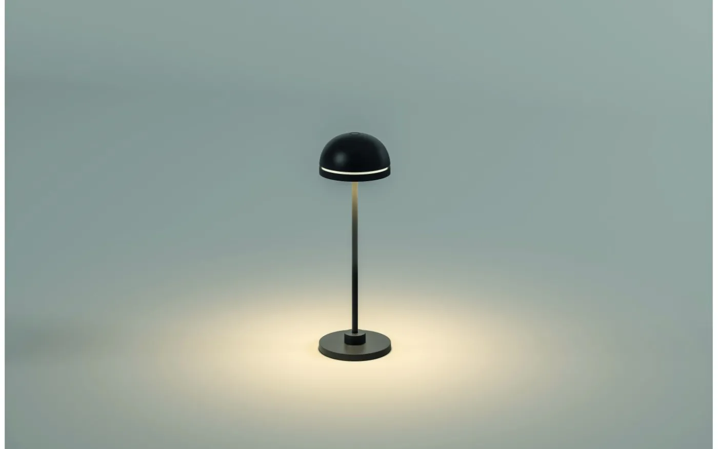 Duplo Batterilampa 27cm 2700/3000K Svart IP54