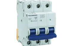 Dvärgbrytare, 10kA, 10A, 3P, C-Typ