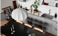 By Rydens Ebba Taklampa 60cm Vit* Stora Taklampor Ø50-69 Cm