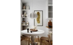 By Rydens Ebba Taklampa 50cm Vit* Stora Taklampor Ø50-69 Cm