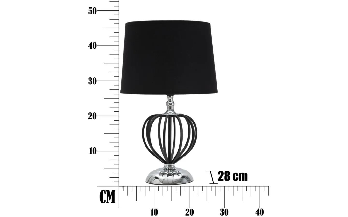 Mauro Ferretti Echo Bordslampa 44,5cm Silver* Bordslampor