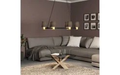 Eglo Edale Taklampa 108cm Natur* Stora Taklampor Ø70-150 Cm