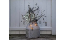 Eddy Solcellsdriven Ljusslinga 1,8m Svart