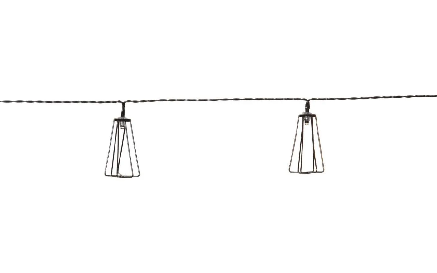 Eddy Solcellsdriven Ljusslinga 1,8m Svart