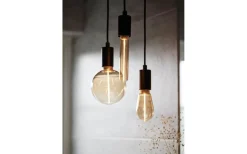 Dekorativa Ljuskällor E27<PR Home Edge LED E27 Glob 80mm Amber 1800K 65lm 2W(10W)