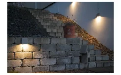 Hidealite Edge Vägglampa LED 3000K 4W Grå IP65* Upp Eller Nedljus Lampor