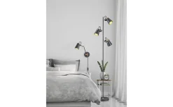 Trio Lighting Edward Golvlampa 3xE14 matt svart/guld* Golvlampor|Golvläslampor