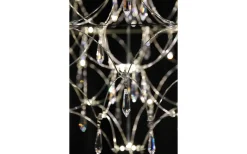 Markslojd Efesos Kristallkrona 80cm Stål/Klar* Kristallkronor